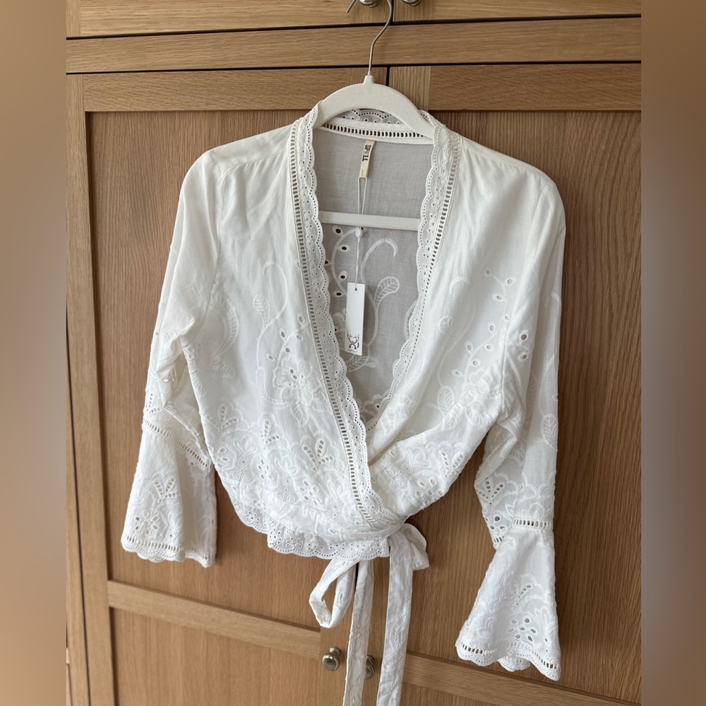 Vintage Spell Damsel Lace top NWT